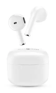 Cellularline Swag Bezvadu austiņas baltā krāsā Binaurālas Intraaurālas Bluetooth Iebūvēts mikrofons