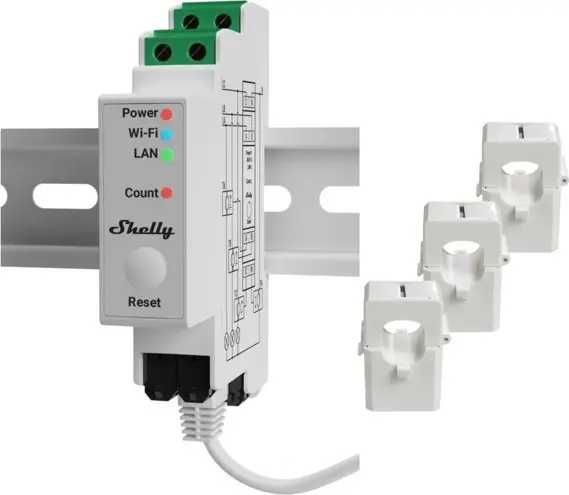 Energy cost meter Shelly Pro 3EM Photo 6