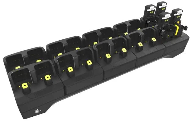 Zebra CRD-RS61-20SCHG-01 20 slotu lādētājs svītrkodu