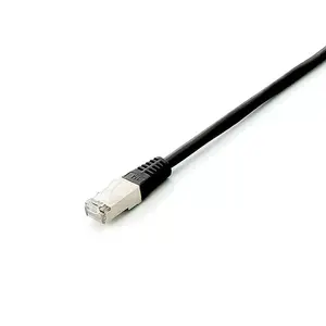 Patch Cable Equip Cat.6A Platinum RJ-45 S/FTP 0.25m Black