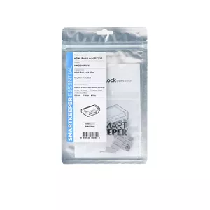 Port blocker Smartkeeper HMD04P1GY HDMI Grey 10 pcs