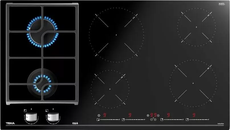 TEKA IND-GAZ PLATE JZC 96324 ABC BK — combi hob 90 cm Photo 3
