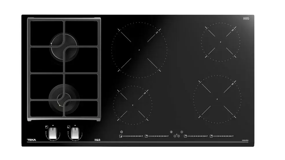 TEKA IND-GAZ PLATE JZC 96324 ABC BK — combi hob 90 cm Photo 2