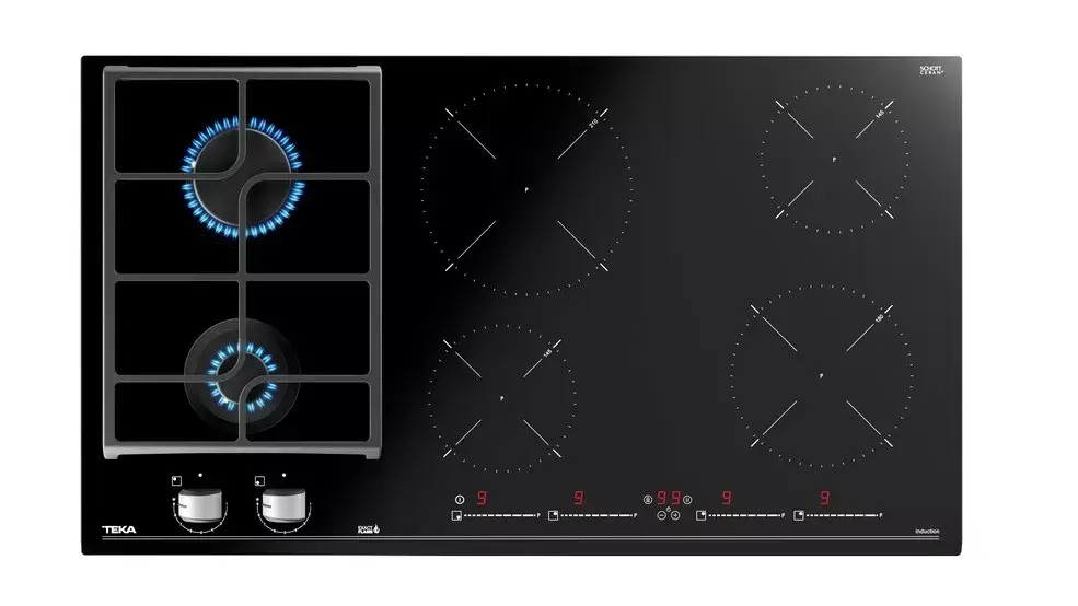 TEKA IND-GAZ PLATE JZC 96324 ABC BK — combi hob 90 cm Photo 6