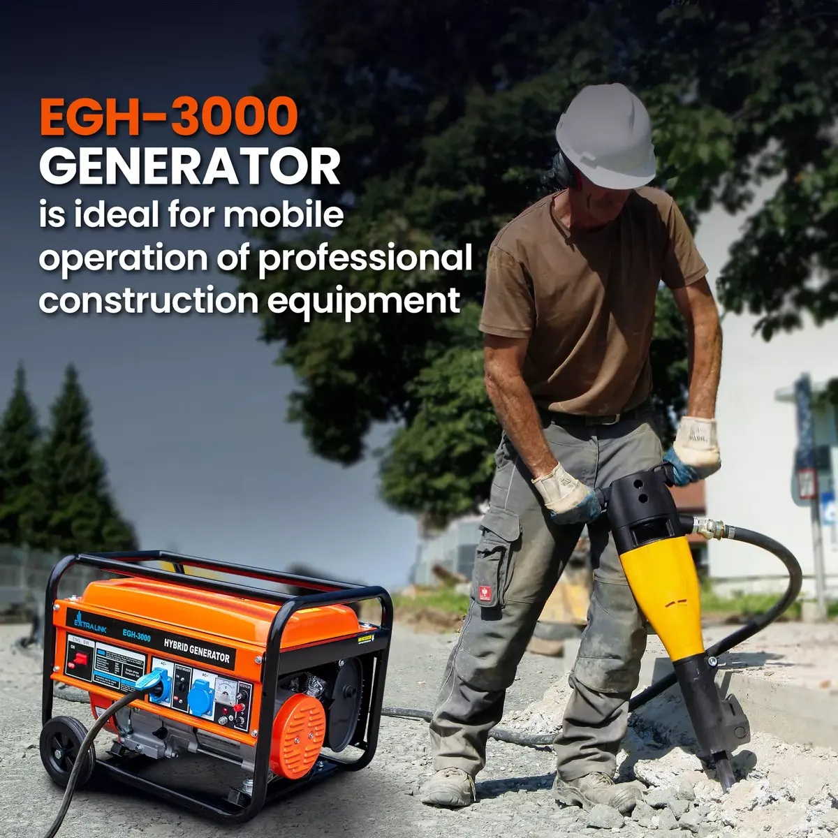 Power generator Extralink EGH-3000 hybrid Photo 18