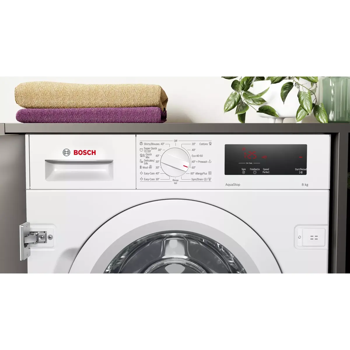 Bosch Serie 6 WIW24342EU iebūvējamā veļasmašīna Photo 4