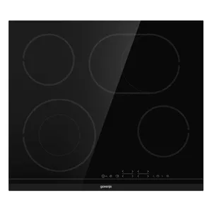 Gorenje ECT643BCSC Iebūvējamā keramikas plīts virsma 4 zonas ar skārienvadību