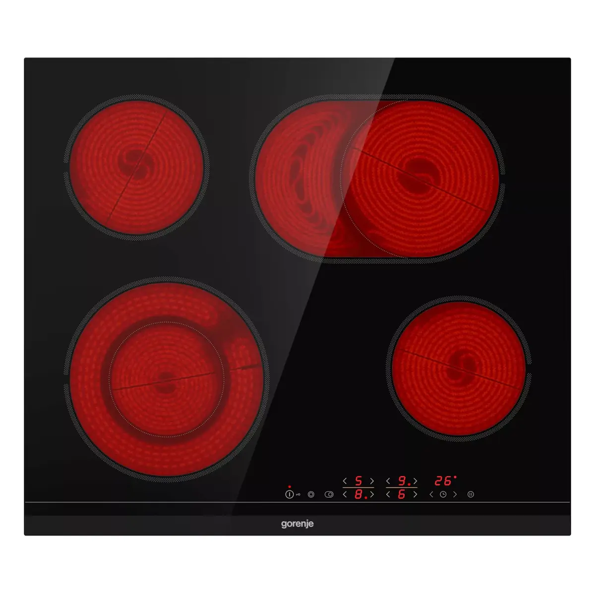 Gorenje ECT643BCSC Built-in Hob Photo 2