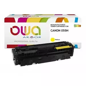Тонер OWA Armor CRG-055H 5900 страниц жёлтый