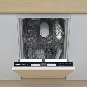 Built-in Dishwasher Candy Brava CDIH 2D949, 9 place settings, 49 dB