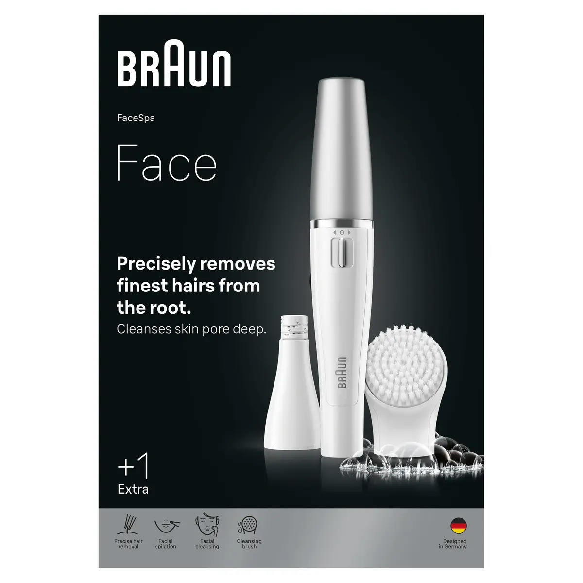Braun SE 810 Facial Epilator and Brush Photo 14