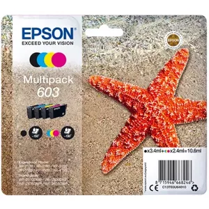 Cartridge Epson Ink C13T03U64010 603 Multipack BK C M Y