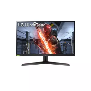 LG 27GN800P-B.BEU monitori 68,6 cm (27") 2560 x 1440 pikseļi Quad HD LED Melns, Sarkans
