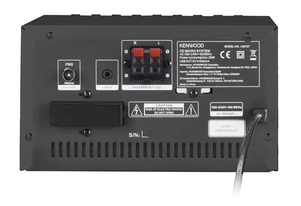 Kenwood M-7000S mājas mini sistēma Photo 5