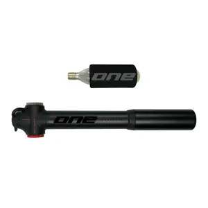 Sūknis Rock Machine M.Pump 90 Black — kompakts viegls mini sūknis velosipēda riepu pumpēšanai