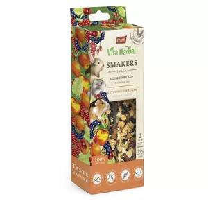 vitapol VITA HERBAL Smakers Grandfather's Orchard — лакомство для грызунов и кроликов, упаковка 2 шт.