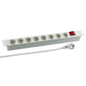 EFB Elektronik 691686K pagarinātājs 2 m 8 Maiņstrāvas izvade (-s) Iekštelpas Pelēks