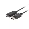 LANBERG DisplayPort uz HDMI CA-DPHD-11CC-0010-BK Photo 3