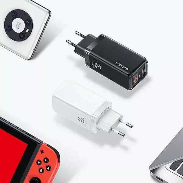 Зарядное устройство usams T47 USB/USB-C 65W PD Photo 3
