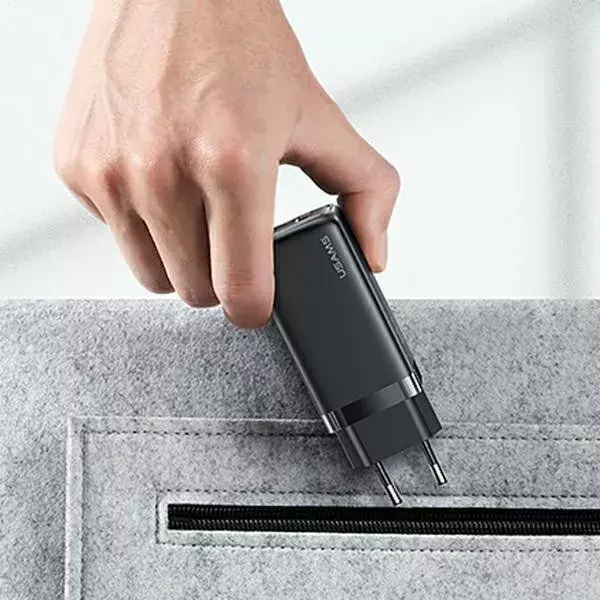 Зарядное устройство usams T47 USB/USB-C 65W PD Photo 7