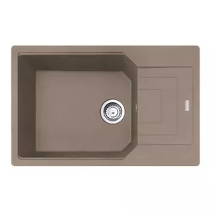 Kitchen sink Franke SINK GRANITAL UBG 611-78XL CASHMER — single-bowl granite composite sink, undermount/inset options