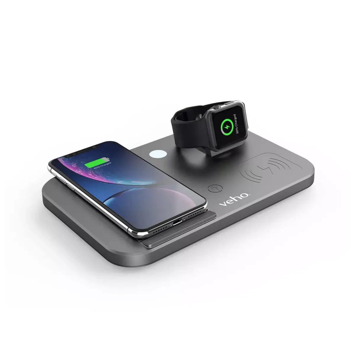 Veho DS-7 Qi wireless multi-charging station Photo 3