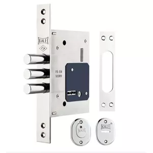 KALE 257L Mortise Lock, Chrome Plated