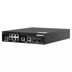 Managed Switch QNAP QSW-M2106PR-2S2T L2 10G Ethernet PoE 1U Black