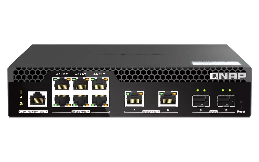 Pārvaldāms slēdzis QNAP QSW-M2106PR-2S2T Photo 3