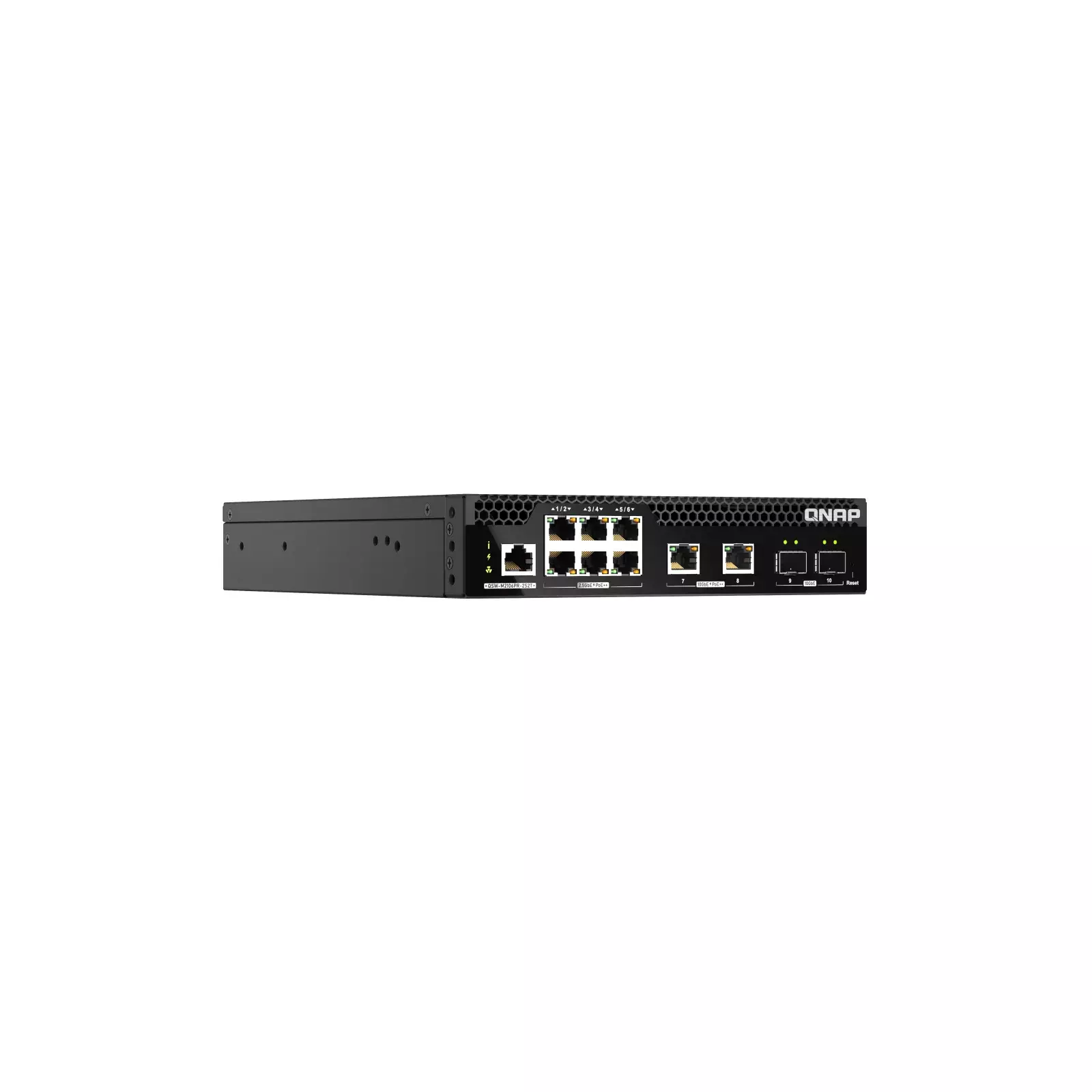 QNAP QSW-M2106PR-2S2T-US Half-Rackmount Switch 10GbE and 2.5GbE