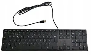Wired Keyboard HP 320K Nordic – HP L96909‑DX1, USB connection, Nordic layout