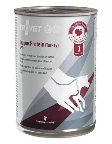 TROVET Unique Protein UPT mitrā barība