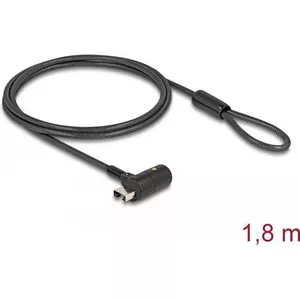 Navilock Delock portatīvo datoru drošinātāju kabelis USB A tipa ligzdai ar atslēgu (20645)