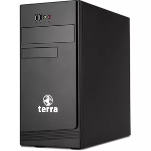Wortmann AG TERRA EU1009801 PC Mini Tower Intel® Core™ i3 i3-10100 8 GB DDR4-SDRAM 250 GB SSD PC (dators) Melns