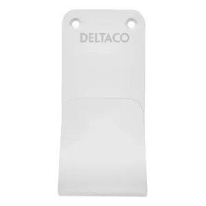 Kabeļu āķis DELTACO EV-5116 no nerūsējošā tērauda sienas balts