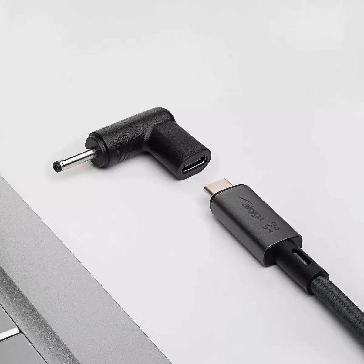 Akyga AK-ND-C06 USB-C на 3.0 x 1.0 мм адаптер Photo 2