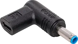 Переходник Akyga AK-ND-C09 USB-C 4.5 x 3.0 мм Черный