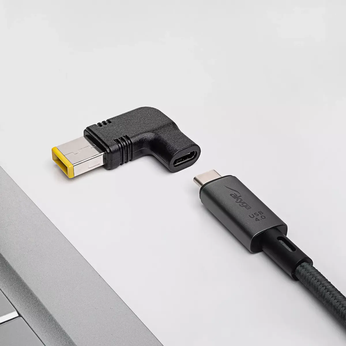 Akyga AK-ND-C11 USB-C на Slim Tip адаптер Photo 2