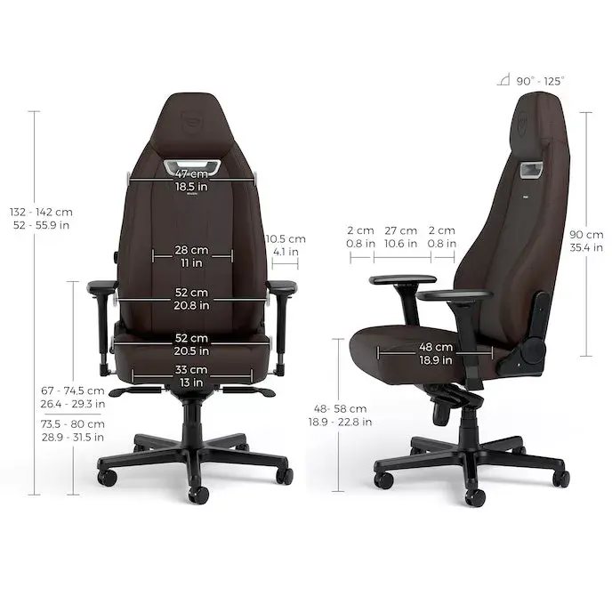 Игровое кресло noblechairs LEGEND (мягкое, коричневое) Photo 5