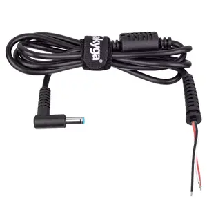 DC replacement cable Akyga AK-SC-11 for notebook power adapter, black, 1.2 m