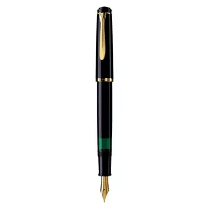 Fountain Pen Pelikan M200 Built-in Filling System Black Gold