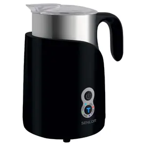 SENCOR SMF 4000BK Induction Milk Frother and Heater, 1.2 L, 4 Automatic Modes, Non-stick Coating