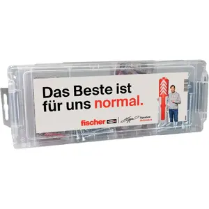 Комплект винтов и дюбелей Fischer 568544 160 шт Pozidriv