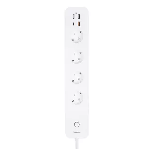 Marmitek Power LI - Smart power strip - Energy meter - 4 AC - 3 USB - 1 USB-C - Quick Charge 3.0