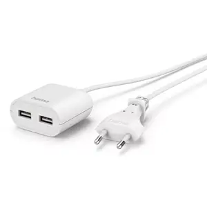 Power extension Hama 00223203 1.9 m Indoor White Type C