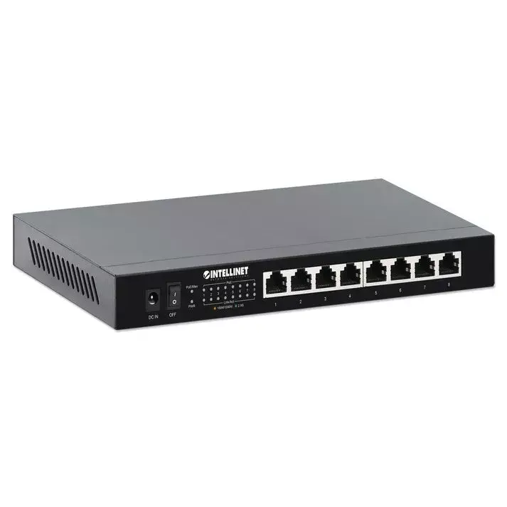 Neadministrēts slēdzis Intellinet 8-portu 2.5G Ethernet PoE+ Photo 2
