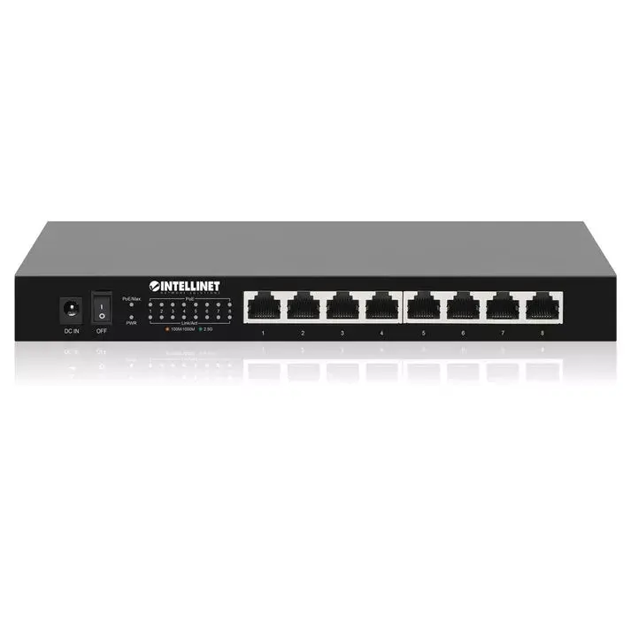 Neadministrēts slēdzis Intellinet 8-portu 2.5G Ethernet PoE+ Photo 5