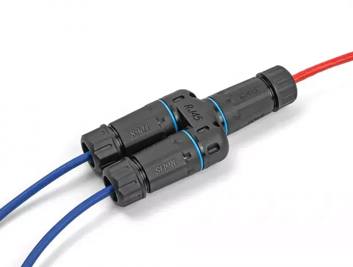 DeLOCK Kabeļa savienotājs RJ45 ligzda uz 2 x RJ45 ligzda Cat.6A Photo 4