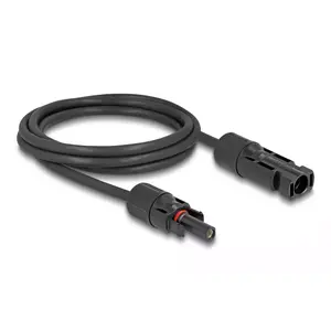 Cable DeLOCK DL4 Solar Cable 6 mm² male to female 2 m black