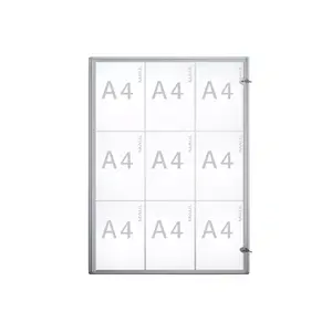 MAULextraslim Aluminium Display Board MAUL 963x711mm 9xA4